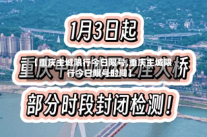 【重庆主城限行今日限号,重庆主城限行今日限号时间】
