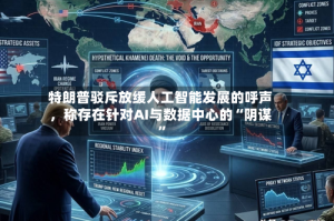 特朗普驳斥放缓人工智能发展的呼声，称存在针对AI与数据中心的“阴谋”
