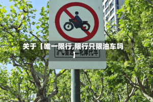 关于【唯一限行,限行只限油车吗】