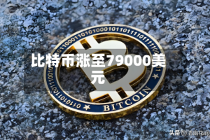 比特币涨至79000美元