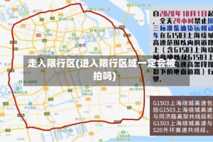 走入限行区(进入限行区域一定会被拍吗)