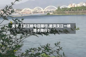 关于【汉江桥今日限行,武汉汉江一桥限不限行】