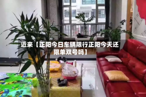近来【正阳今日车辆限行正阳今天还限单双号吗】