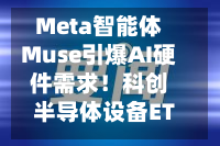 Meta智能体Muse引爆AI硬件需求！科创半导体设备ETF华泰柏瑞（588710）连续5个交易日成交额超10亿