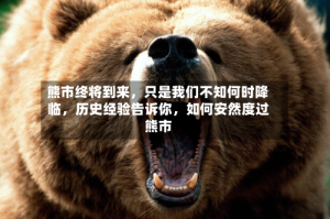 熊市终将到来，只是我们不知何时降临，历史经验告诉你，如何安然度过熊市