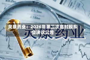灵康药业：2026年第二次临时股东会决议公告
