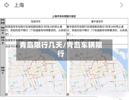 青岛限行几天/青岛车辆限行-第1张图片