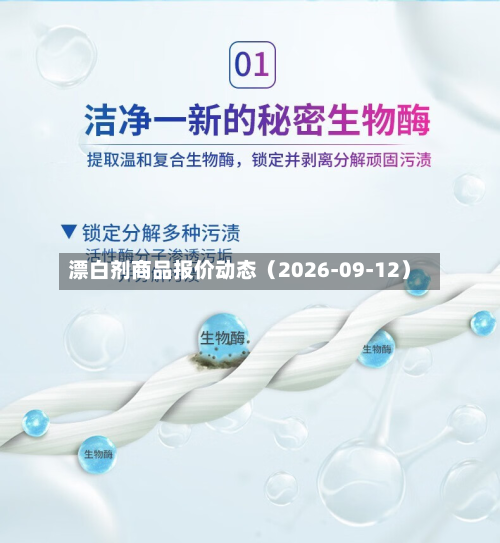 漂白剂商品报价动态（2026-09-12）-第1张图片
