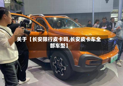 关于【长安限行皮卡吗,长安皮卡车全部车型】-第2张图片