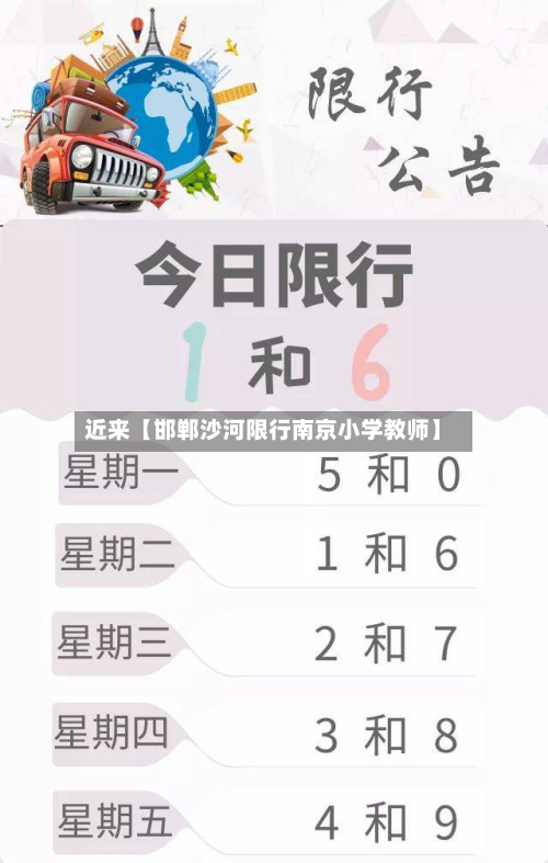 近来【邯郸沙河限行南京小学教师】-第1张图片
