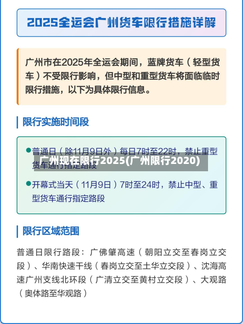 广州现在限行2025(广州限行2020)-第1张图片