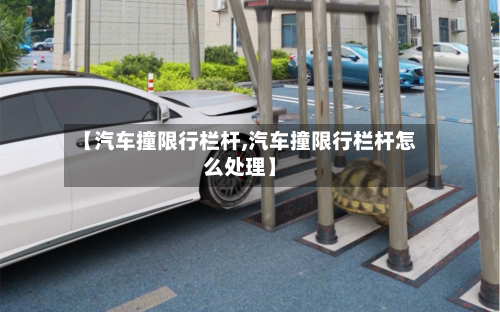 【汽车撞限行栏杆,汽车撞限行栏杆怎么处理】-第2张图片