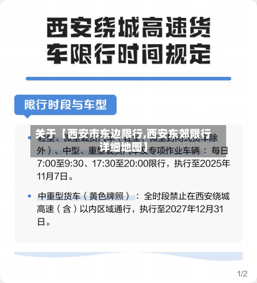 关于【西安市东边限行,西安东郊限行详细地图】-第1张图片