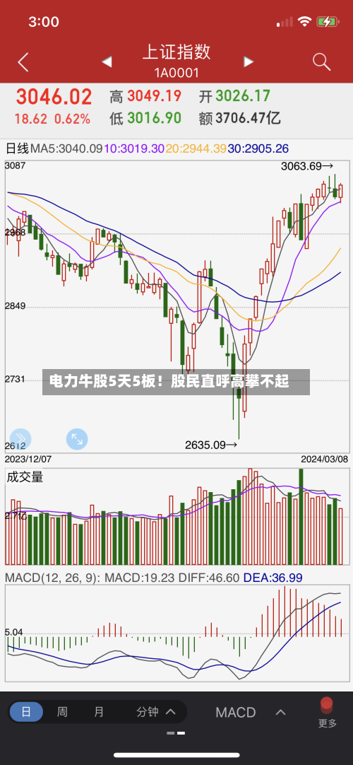 电力牛股5天5板！股民直呼高攀不起-第2张图片