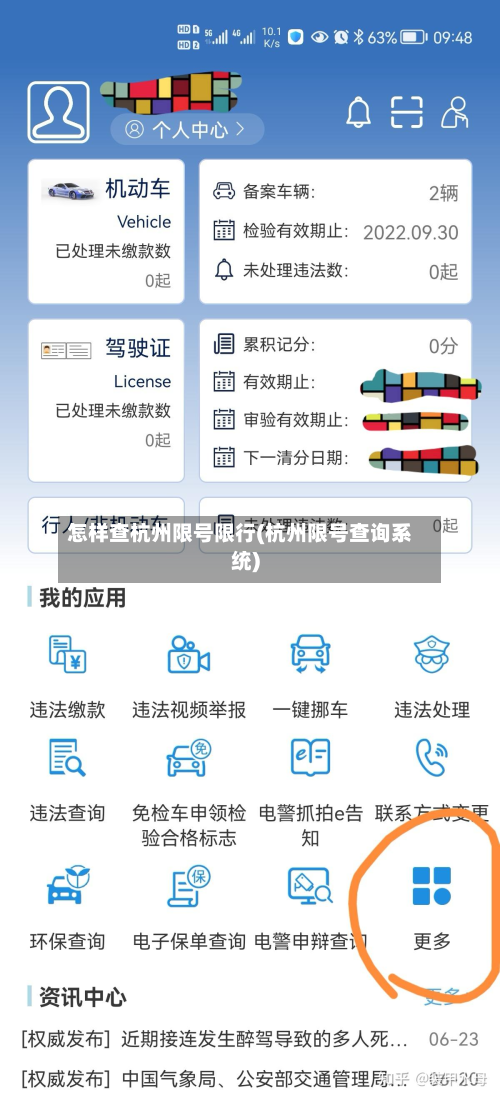 怎样查杭州限号限行(杭州限号查询系统)-第2张图片