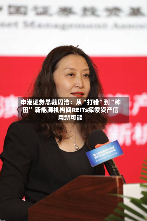 申港证券总裁周浩：从“打猎	”到“种田” 新能源机构间REITs探索资产信用新可能-第2张图片
