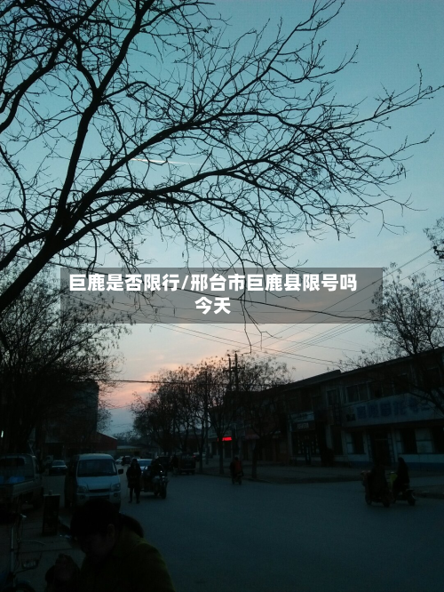 巨鹿是否限行/邢台市巨鹿县限号吗今天-第1张图片