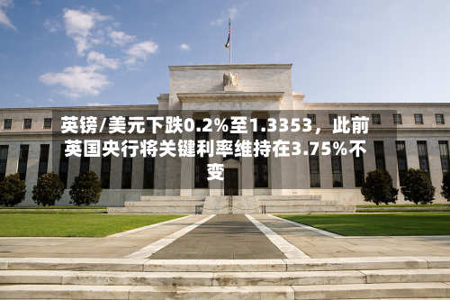 英镑/美元下跌0.2%至1.3353，此前英国央行将关键利率维持在3.75%不变-第1张图片