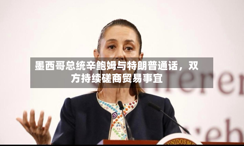墨西哥总统辛鲍姆与特朗普通话，双方持续磋商贸易事宜-第3张图片