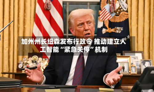 加州州长纽森发布行政令 推动建立人工智能“紧急关停”机制-第2张图片