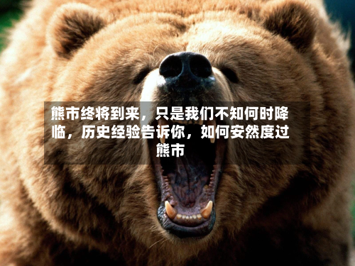 熊市终将到来，只是我们不知何时降临，历史经验告诉你	，如何安然度过熊市-第1张图片