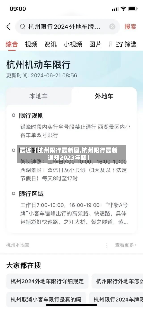 最近【杭州限行最新图,杭州限行最新通知2023年图】-第2张图片