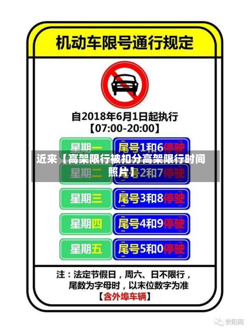 近来【高架限行被扣分高架限行时间照片】-第2张图片