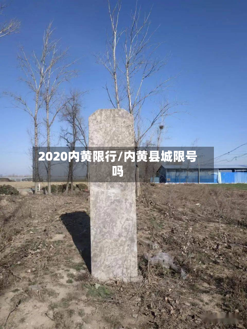 2020内黄限行/内黄县城限号吗-第1张图片