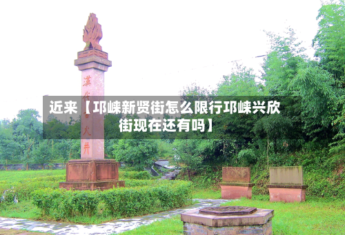 近来【邛崃新贤街怎么限行邛崃兴欣街现在还有吗】-第3张图片