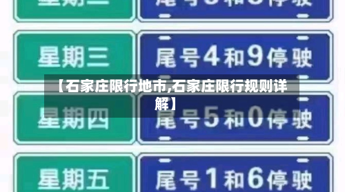 【石家庄限行地市,石家庄限行规则详解】-第1张图片