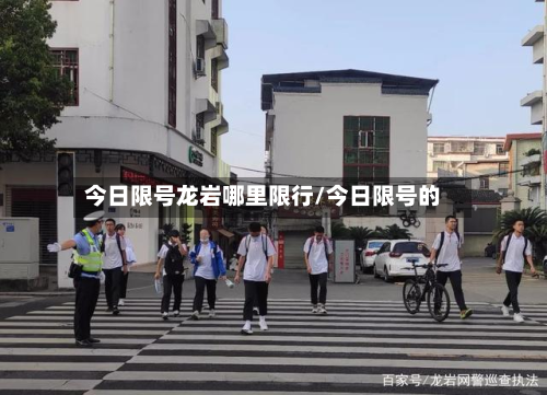 今日限号龙岩哪里限行/今日限号的-第3张图片