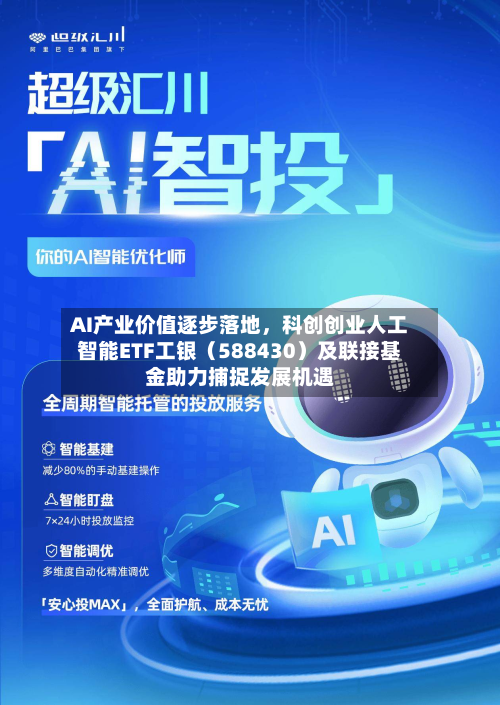 AI产业价值逐步落地	，科创创业人工智能ETF工银（588430）及联接基金助力捕捉发展机遇-第1张图片