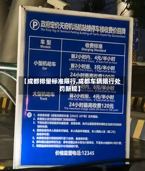 【成都排量标准限行,成都车辆限行处罚新规】-第3张图片