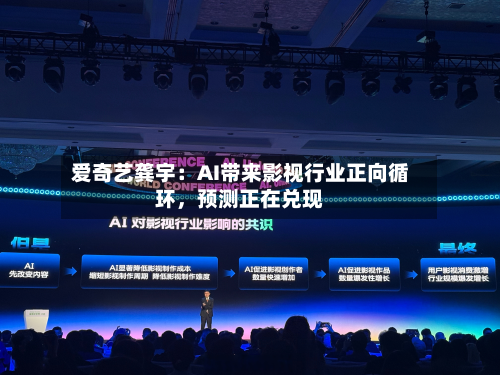 爱奇艺龚宇：AI带来影视行业正向循环，预测正在兑现-第1张图片
