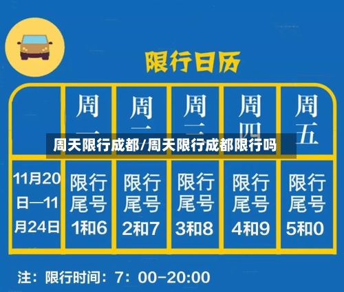 周天限行成都/周天限行成都限行吗-第1张图片